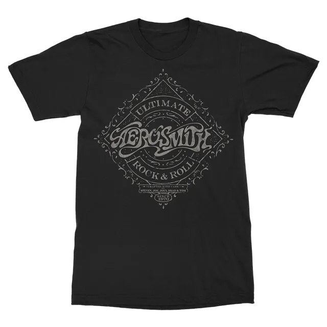aerosmith-ultimate-t-shirt-schwarz-unisex-logo image 1
