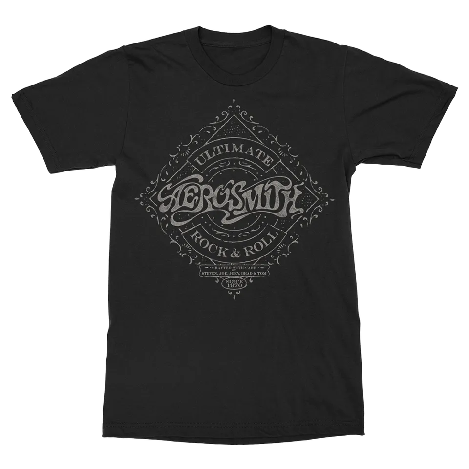 aerosmith-ultimate-t-shirt-schwarz-unisex-logo image 1
