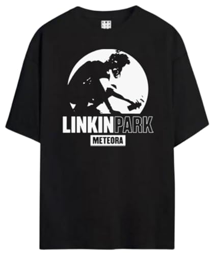 linkin-park-tour-shirt-t-shirt-oversized-holzkohle-baumwolle image 4