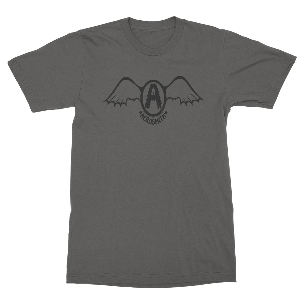 aerosmith-black-batwing-t-shirt-grau-unisex image 1