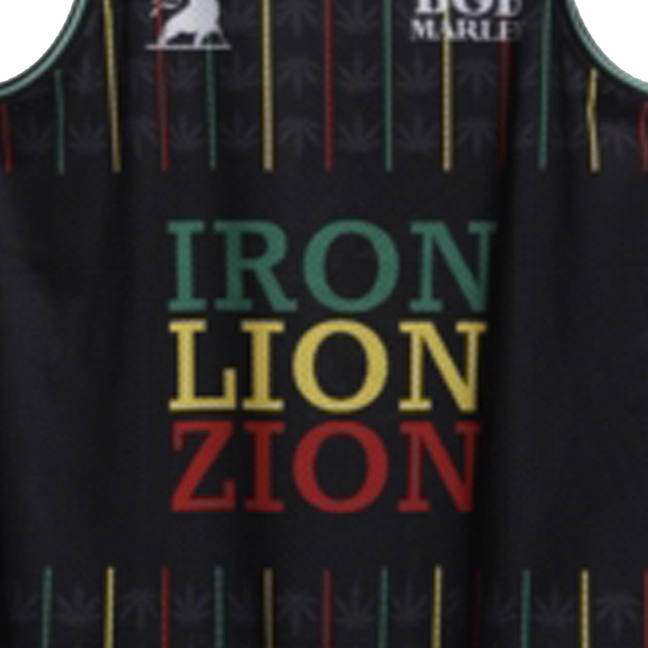 amplified-basketball-bob-marley-iron-lion-zion-jersey-xxxl image 2
