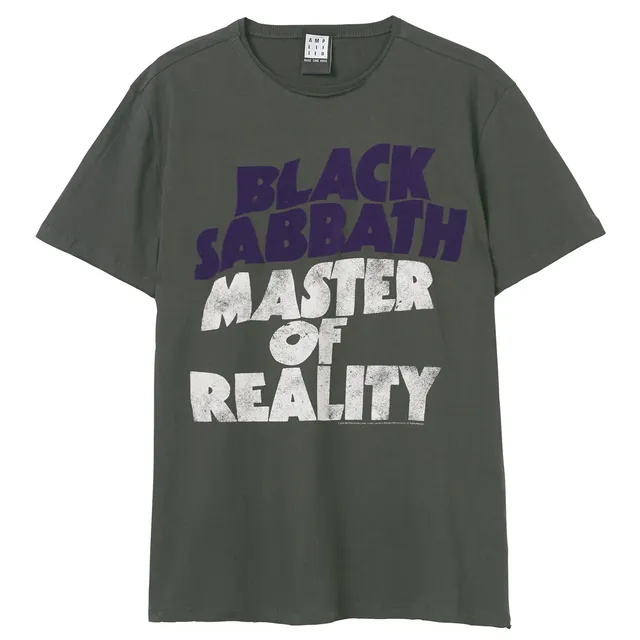 amplified-black-sabbath-master-of-flock-t-shirt-charcoal-rundhals image 1