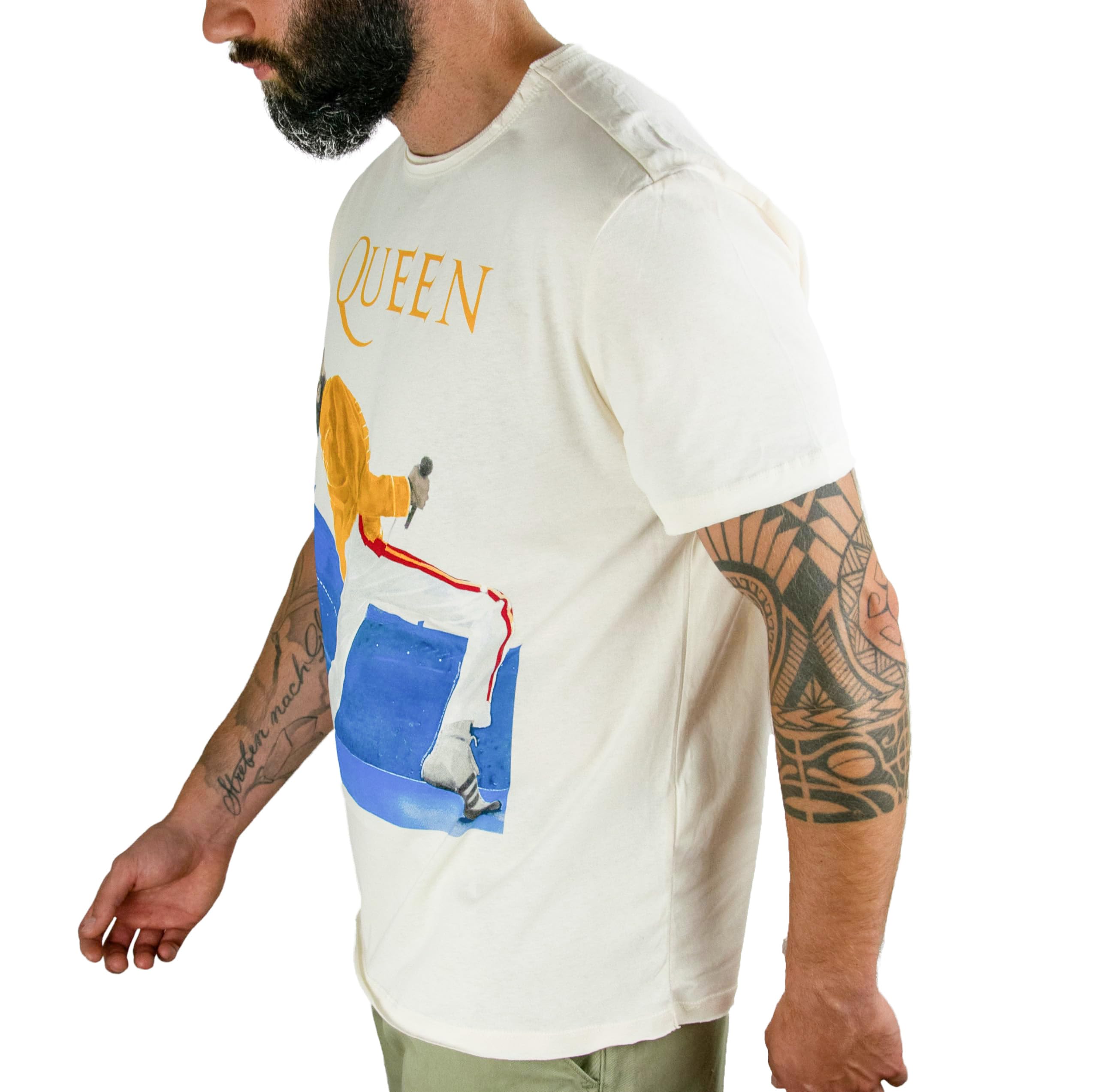 amplified-queen-freddie-mercury-triangle-t-shirt-altweiss-groesse-s image 3