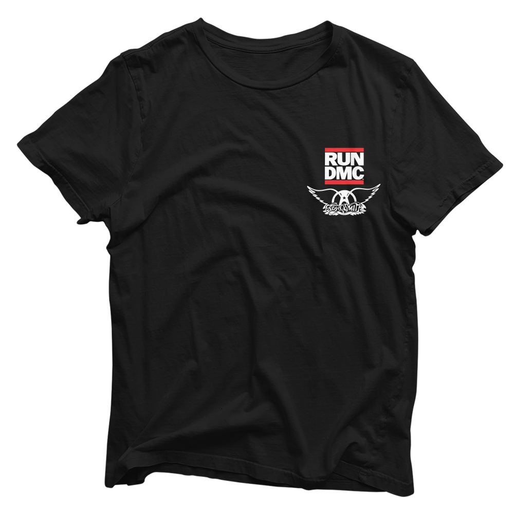 aerosmith-x-run-dmc-walk-this-way-t-shirt-schwarz image 1