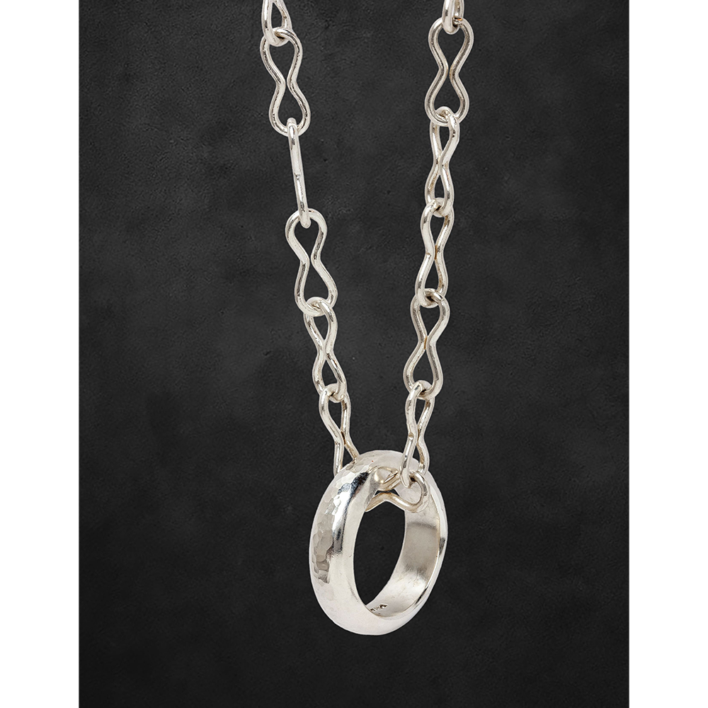 aerosmith-x-distefano-ring-kette-halskette-silber-30-zoll image 1
