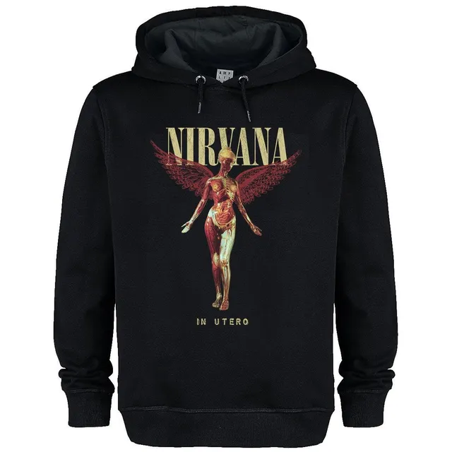 amplified-nirvana-in-utero-hoodie-xs-kapuzenpullover image 1