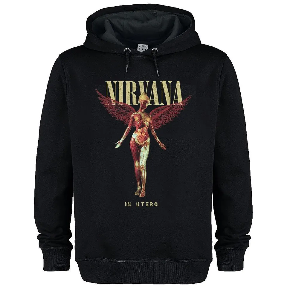amplified-nirvana-in-utero-hoodie-xs-kapuzenpullover image 1