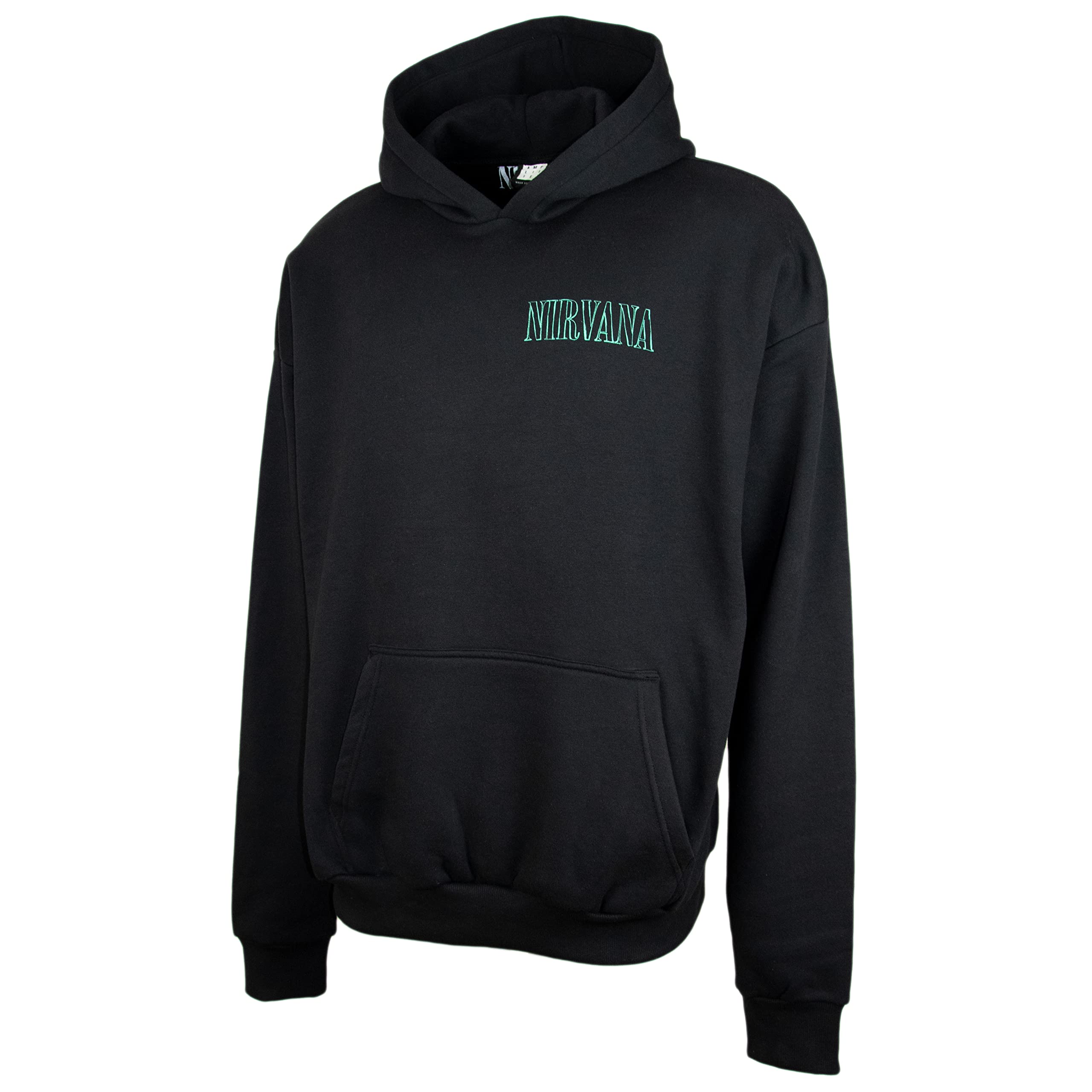 amplified-oversized-hoodie-schwarz-mit-front-und-r-ckenprint image 2