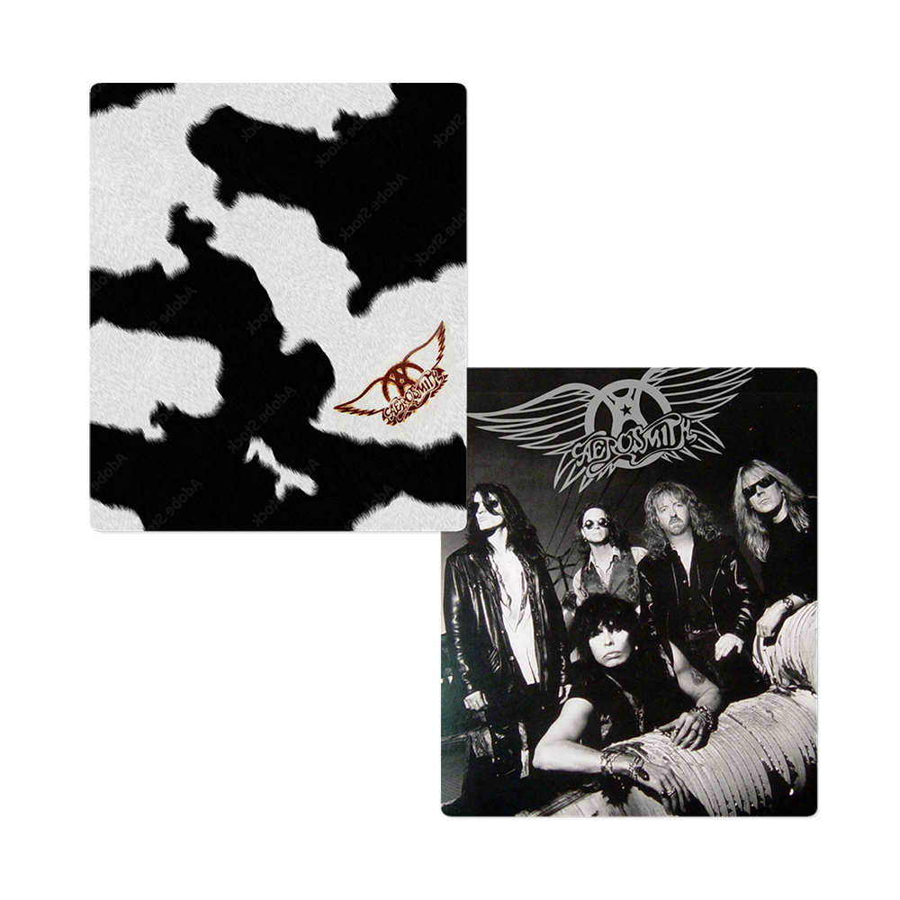 aerosmith-get-a-grip-decke-kuscheldecke-50x60-cow-print image 1