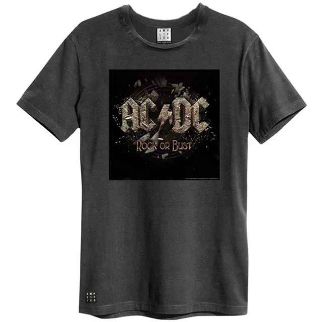amplified-band-t-shirt-schwarz-m-rundhals image 1