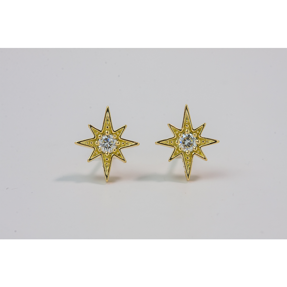 aerosmith-among-the-stars-ohrringe-gold-diamant-paar image 2