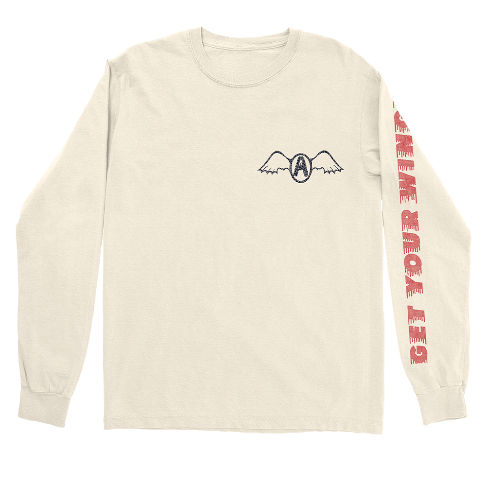aerosmith-wings-longsleeve-langarmshirt-ivory-baumwolle image 1