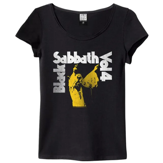 amplified-black-sabbath-vol-4-t-shirt-damen-schwarz-m image 1