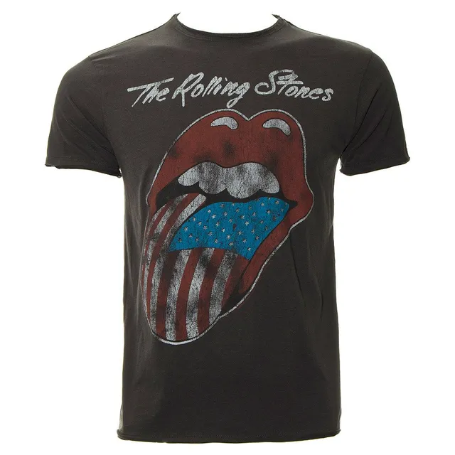 amplified-rolling-stones-usa-herren-t-shirt-crew image 1