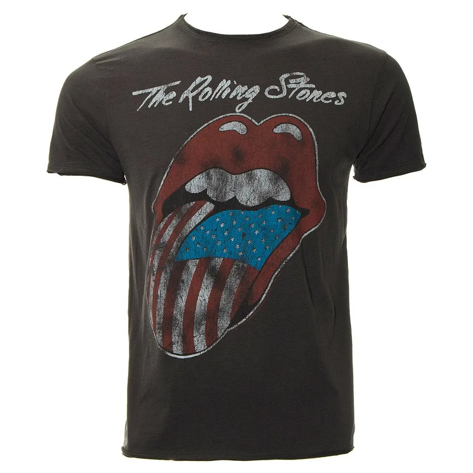 amplified-rolling-stones-usa-herren-t-shirt-crew image 1