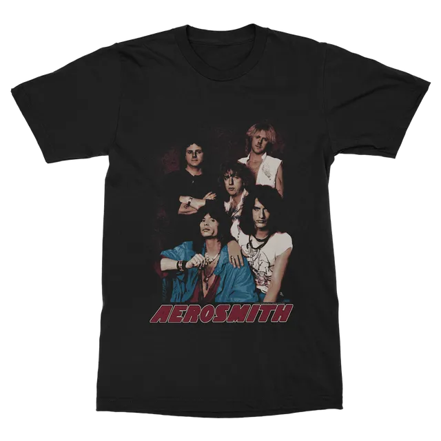aerosmith-portrait-t-shirt-schwarz-bandfoto-gr-l image 1
