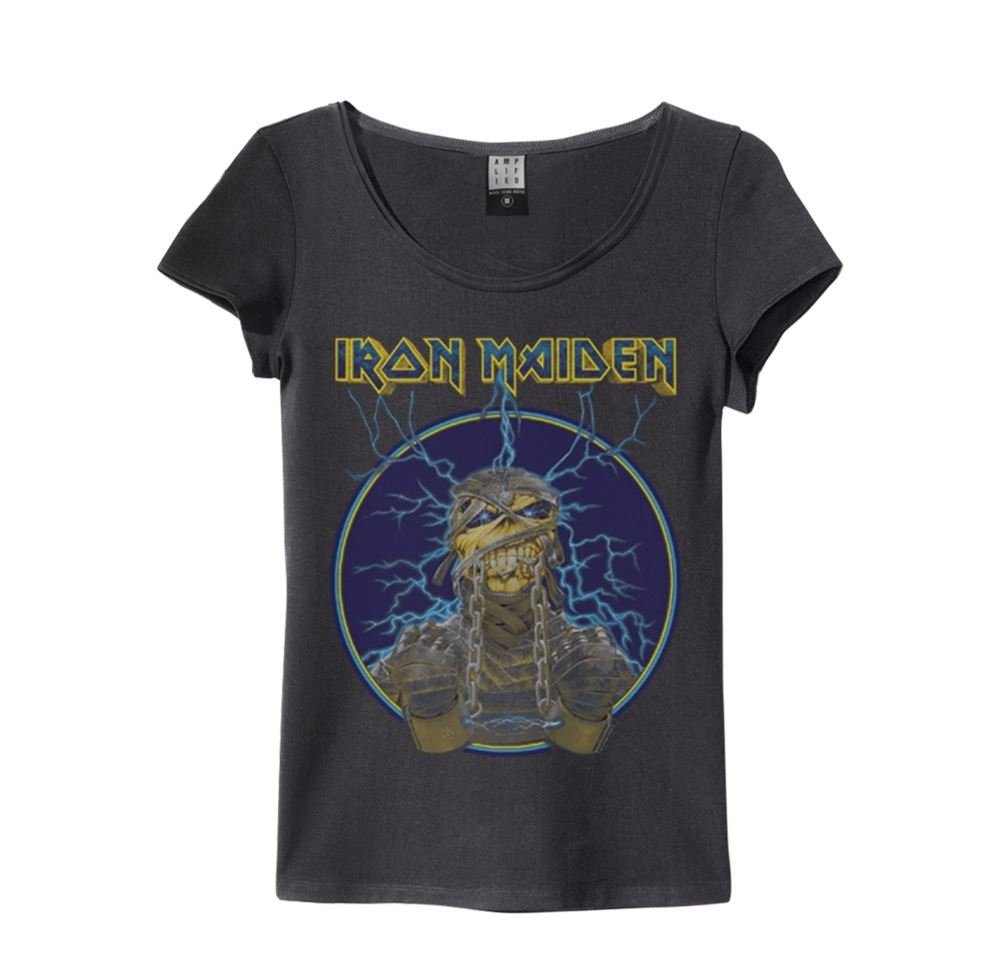 amplified-iron-maiden-mummy-crew-tee-t-shirt-damen image 1