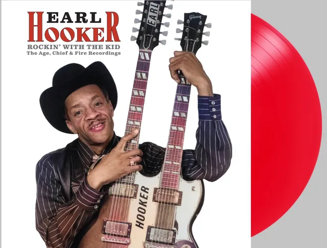friday-music-earl-hooker-rockin-with-the-kid-vinyl-rot-lp image 1