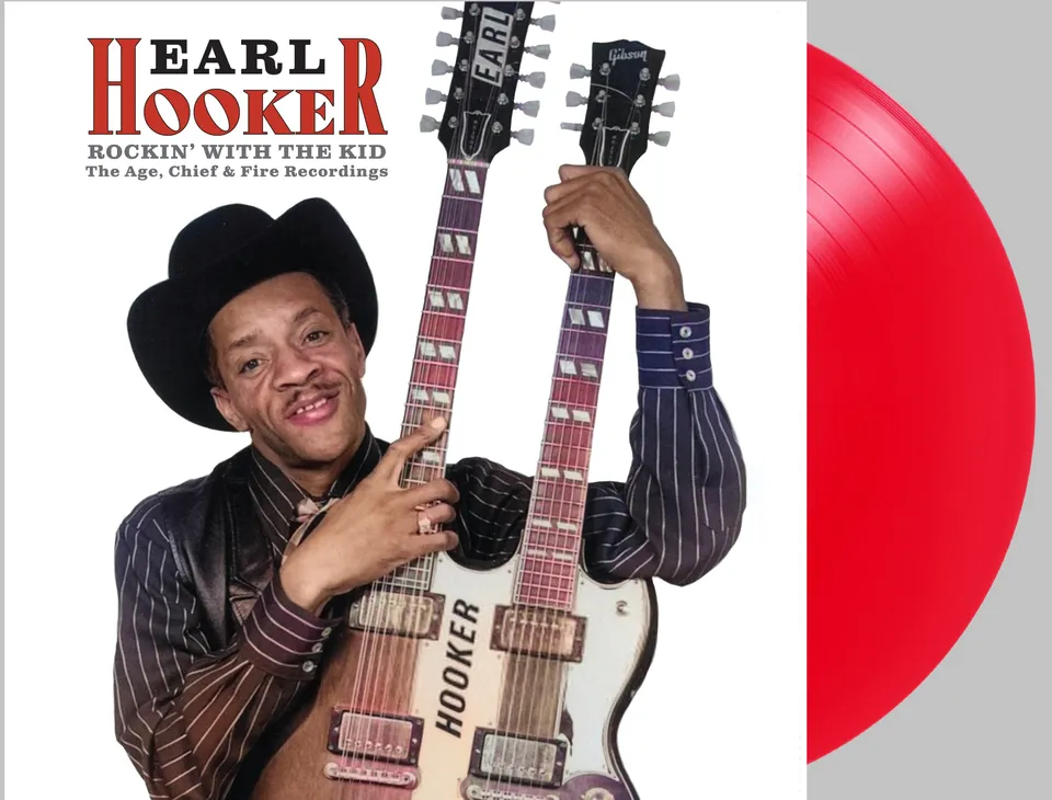 friday-music-earl-hooker-rockin-with-the-kid-vinyl-rot-lp image 1