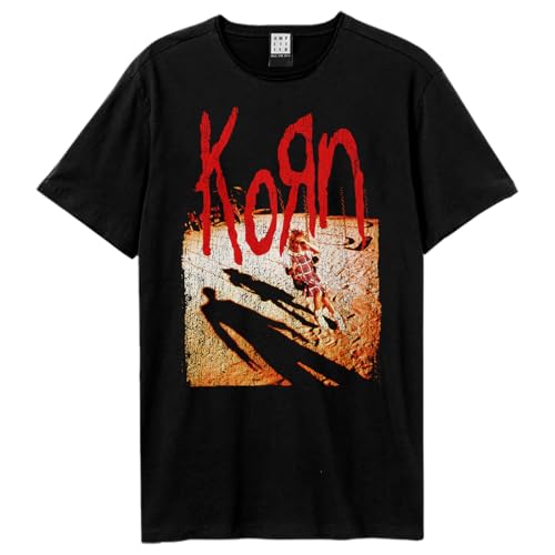 amplified-korn-follow-the-leader-band-t-shirt-kohle-baumwolle image 6
