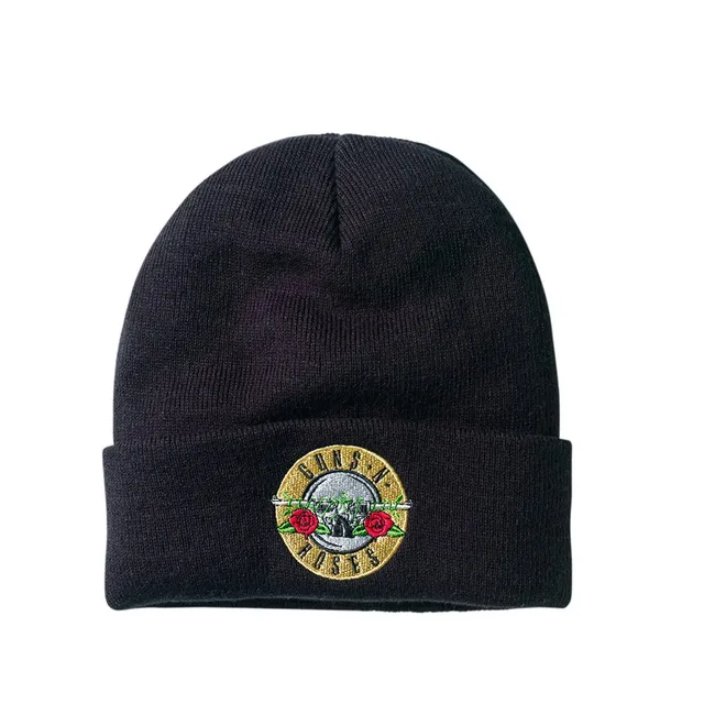 amplified-guns-n-roses-bullet-logo-beanie-m-tze-schwarz image 1