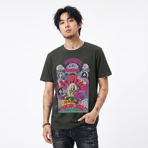 amplified-led-zeppelin-electric-magic-t-shirt-l-dunkelgrau image 5