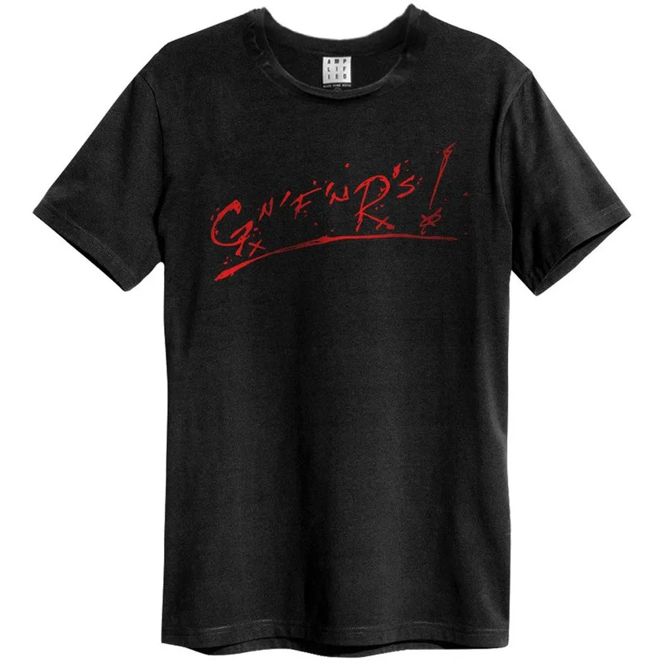 amplified-guns-n-roses-t-shirt-herren-schwarz image 1