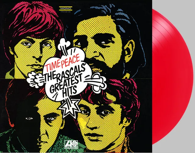 friday-music-pop-rascals-time-peace-greatest-hits-clear-red-vinyl image 1