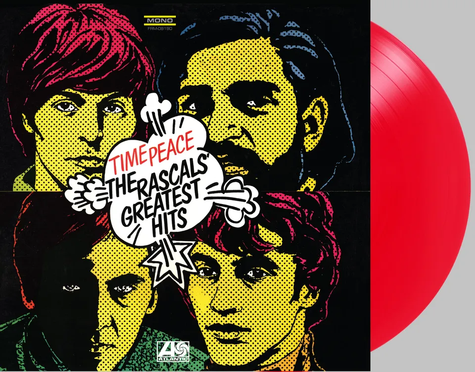 friday-music-pop-rascals-time-peace-greatest-hits-clear-red-vinyl image 1