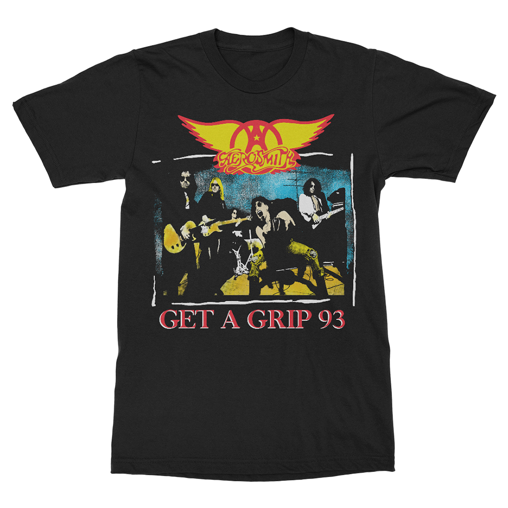 aerosmith-get-a-grip-93-t-shirt-schwarz-unisex-tour image 2