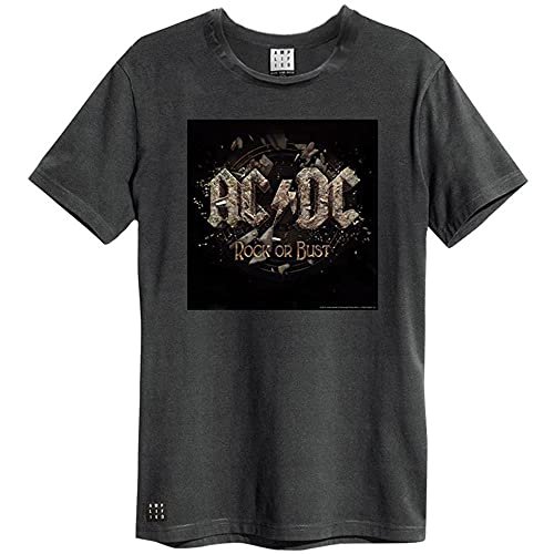 amplified-band-t-shirt-schwarz-m-rundhals image 2