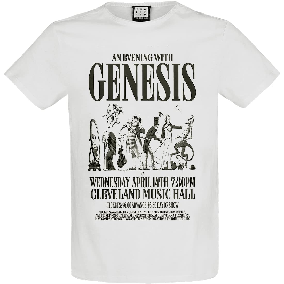amplified-genesis-an-evening-with-band-t-shirt-wei-vintage image 1
