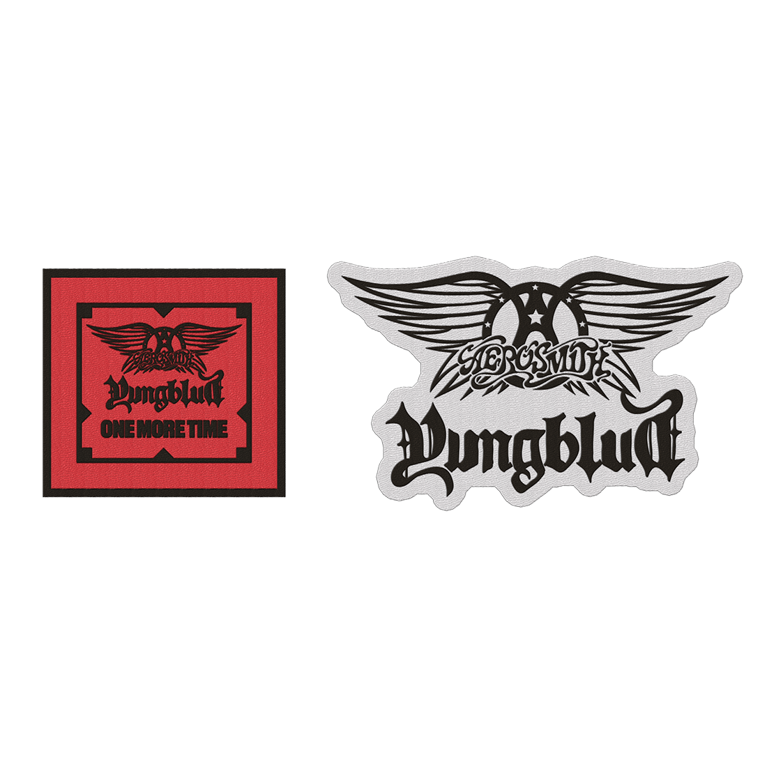 aerosmith-one-more-time-patch-set-aufn-her-2er-set-yungblud image 1