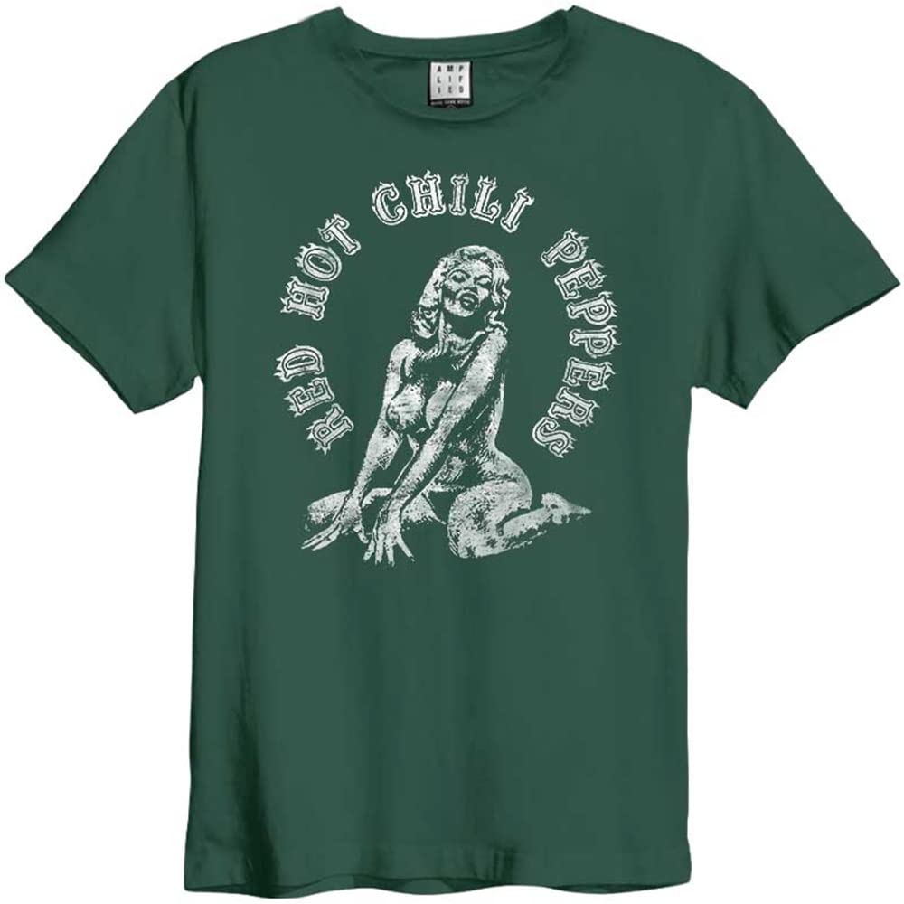amplified-rhcp-jane-t-shirt-green-vintage-baumwolle image 1