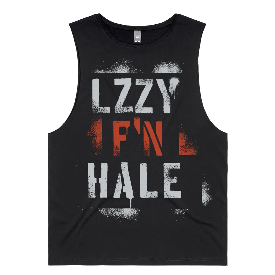 halestorm-lzzy-f-n-hale-tank-top-damen-schwarz-baumwolle image 1