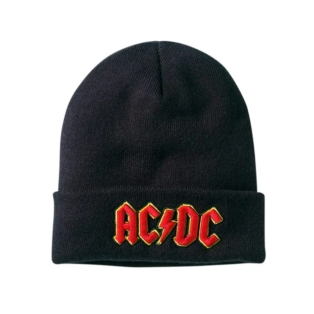 amplified-ac-dc-logo-beanie-m-tze-schwarz-bestickt image 1