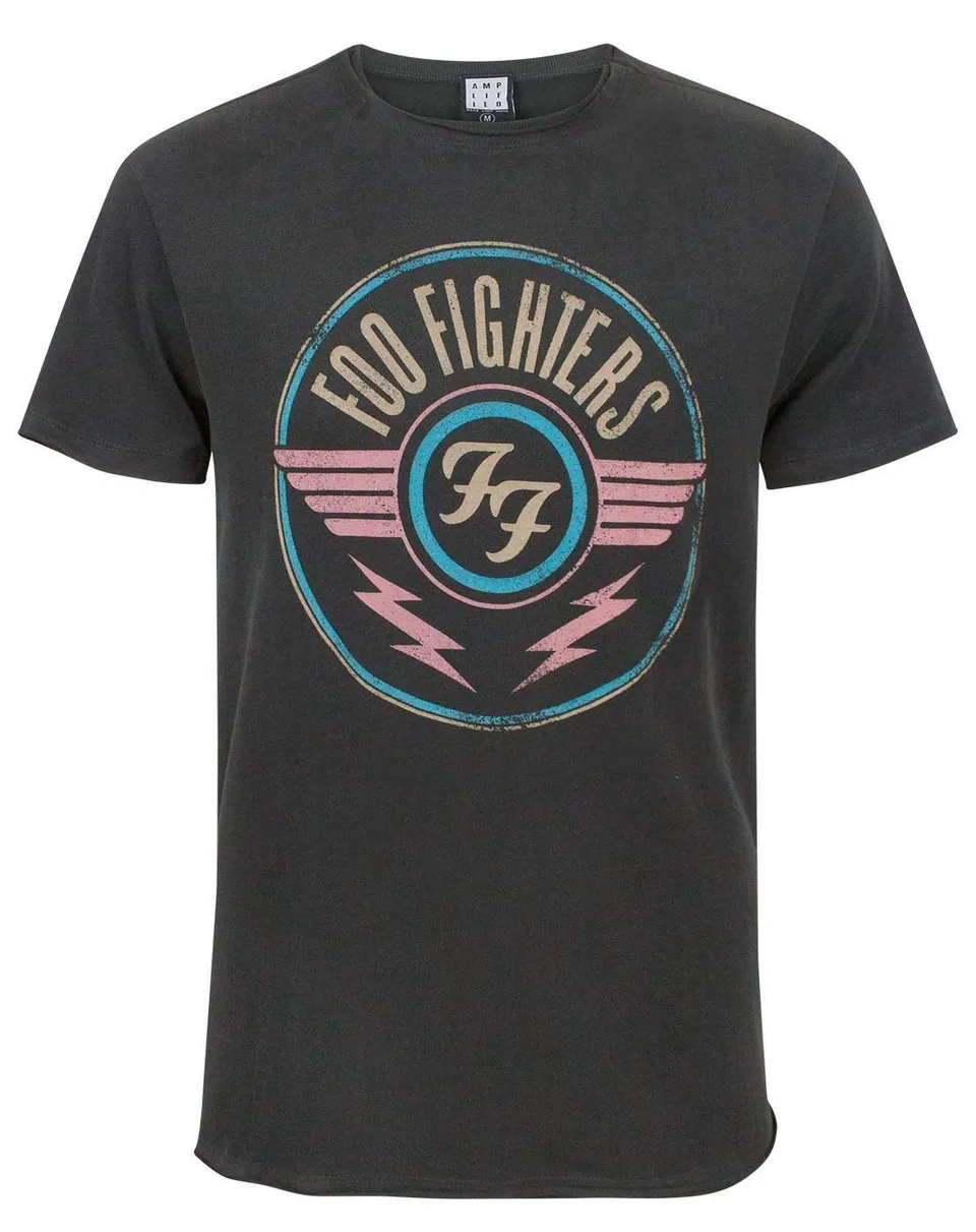 amplified-foo-fighters-ff-air-band-t-shirt-vintage-baumwolle image 1