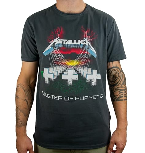 amplified-metallica-master-of-puppets-t-shirt-grau-groesse-m image 8