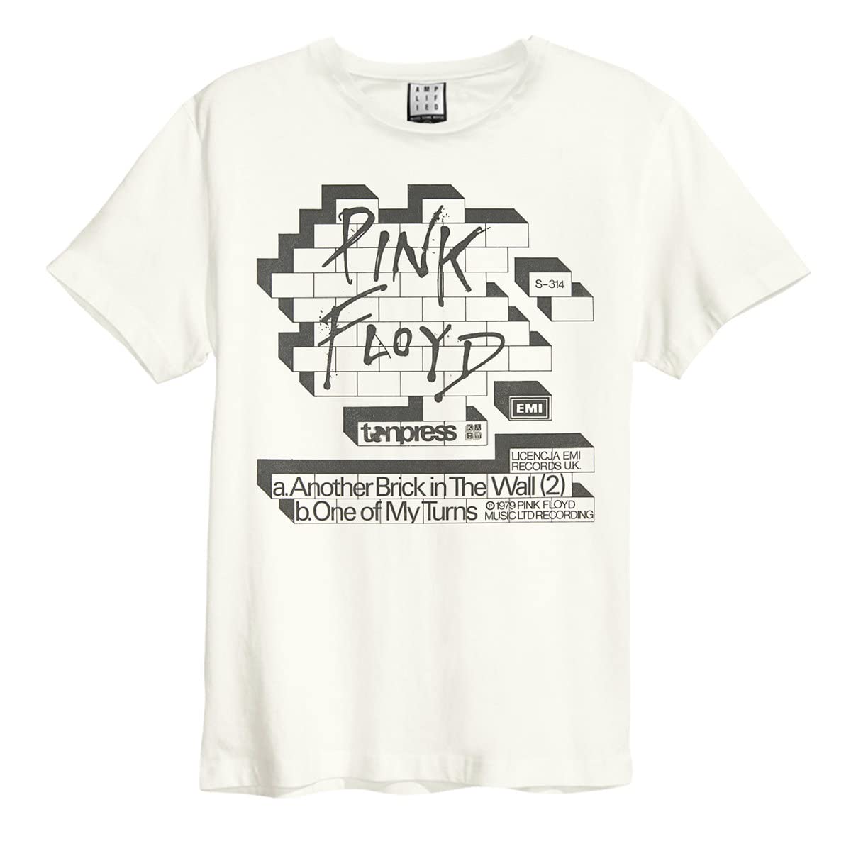 amplified-pink-floyd-ep-poster-t-shirt-wei-vintage-fit image 1