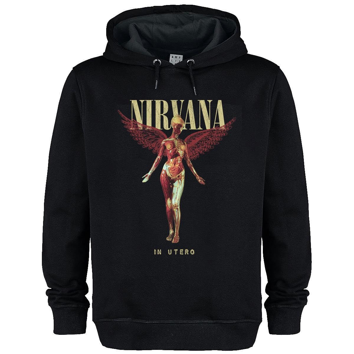 amplified-nirvana-in-utero-hoodie-xs-kapuzenpullover image 1