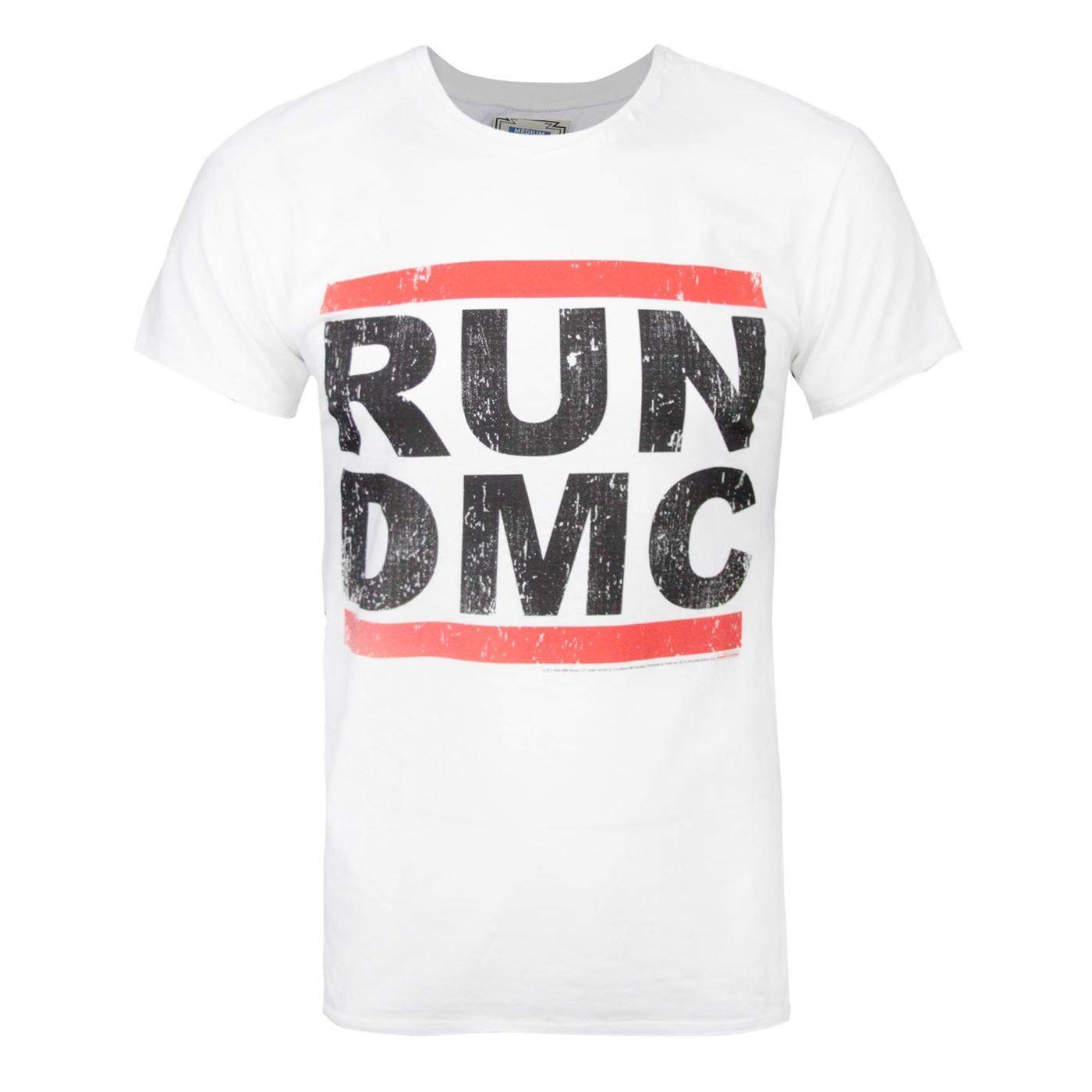 amplified-run-dmc-logo-t-shirt-charcoal-herren-s image 2