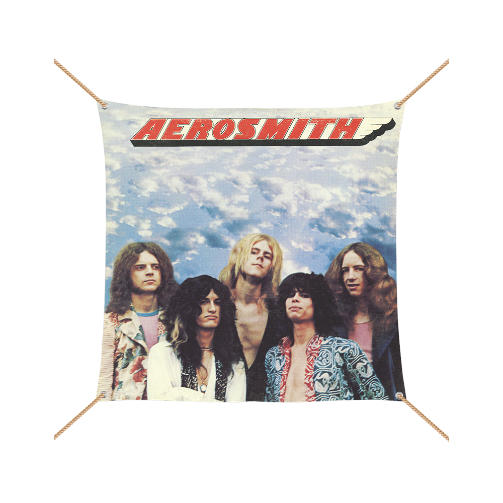 aerosmith-wall-flag-polyester-fahne-60x60-cm-deb-t-cover image 1