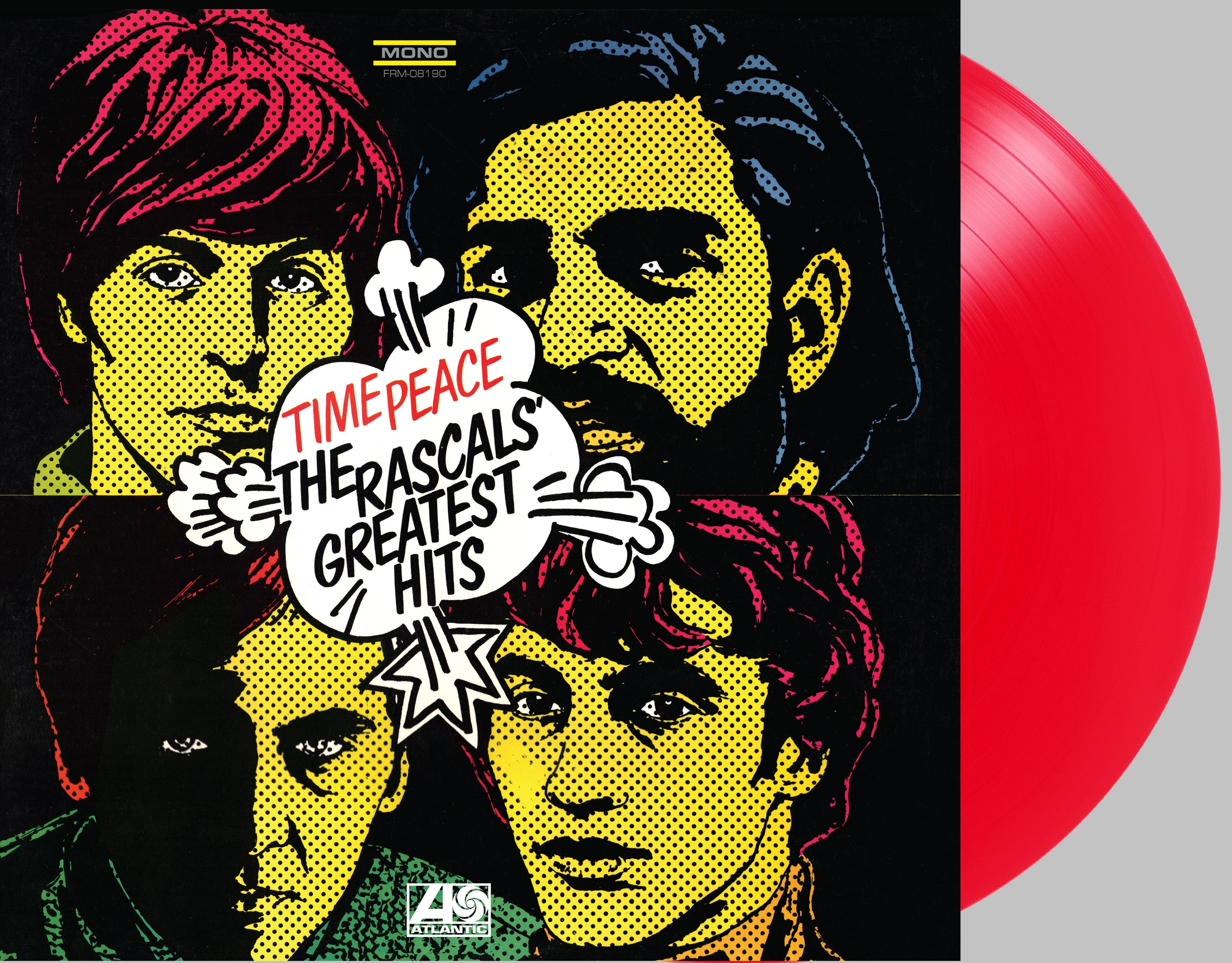 friday-music-pop-rascals-time-peace-greatest-hits-clear-red-vinyl image 1