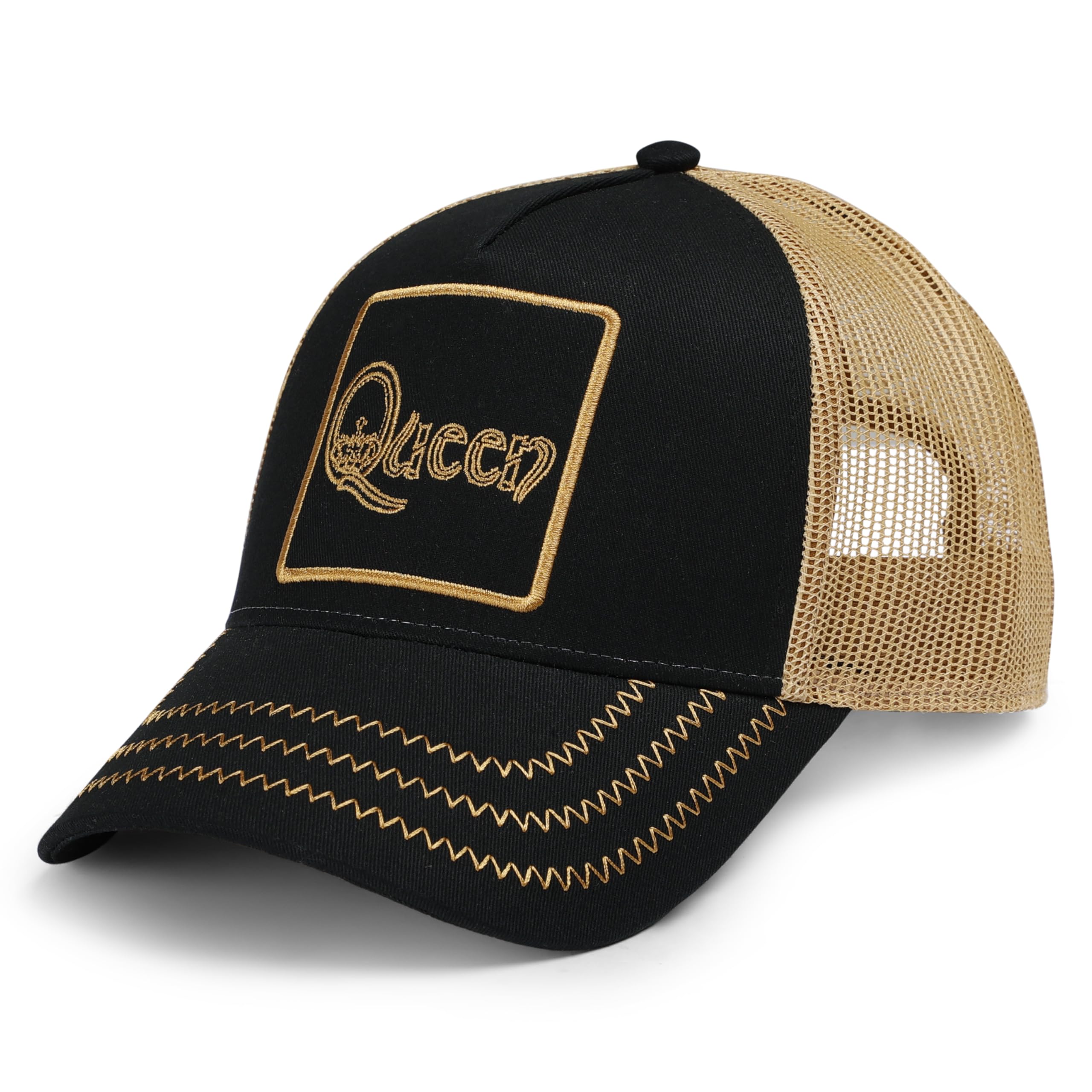 amplified-trucker-caps-rolling-stones-kappe-grau-rot image 5