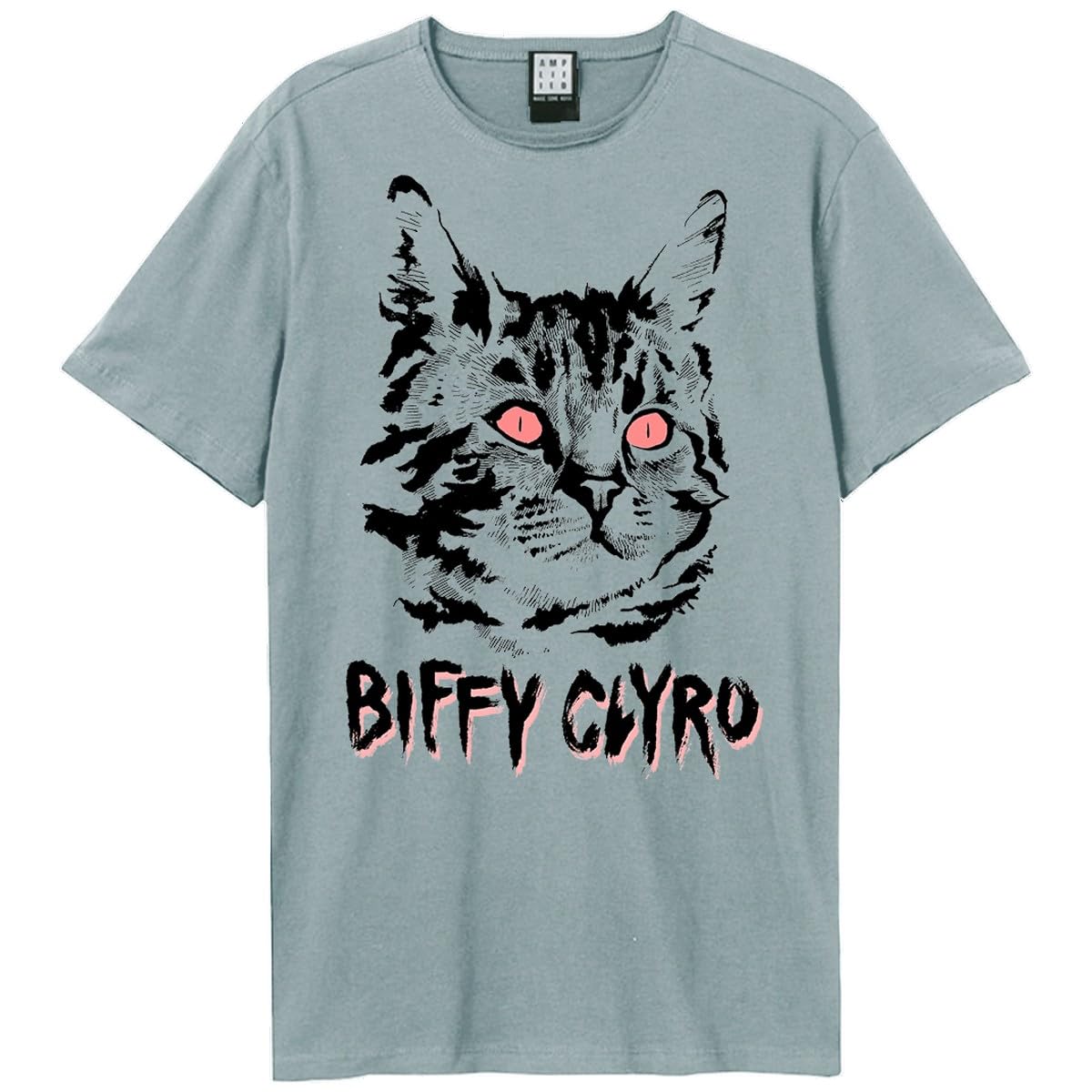 amplified-biffy-clyro-black-cat-t-shirt-baumwolle image 1