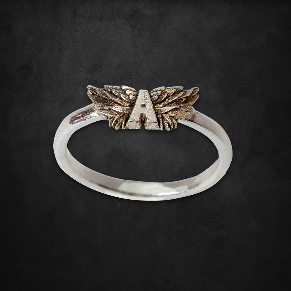 aerosmith-x-distefano-flying-a-ring-silber-12-mm-fl-gel image 2