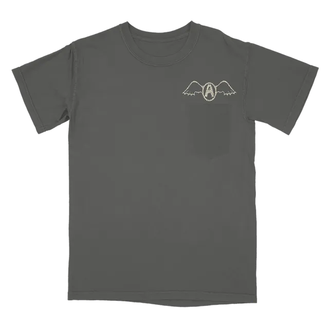 aerosmith-seasons-of-wither-pocket-t-shirt-grau-baumwolle image 1