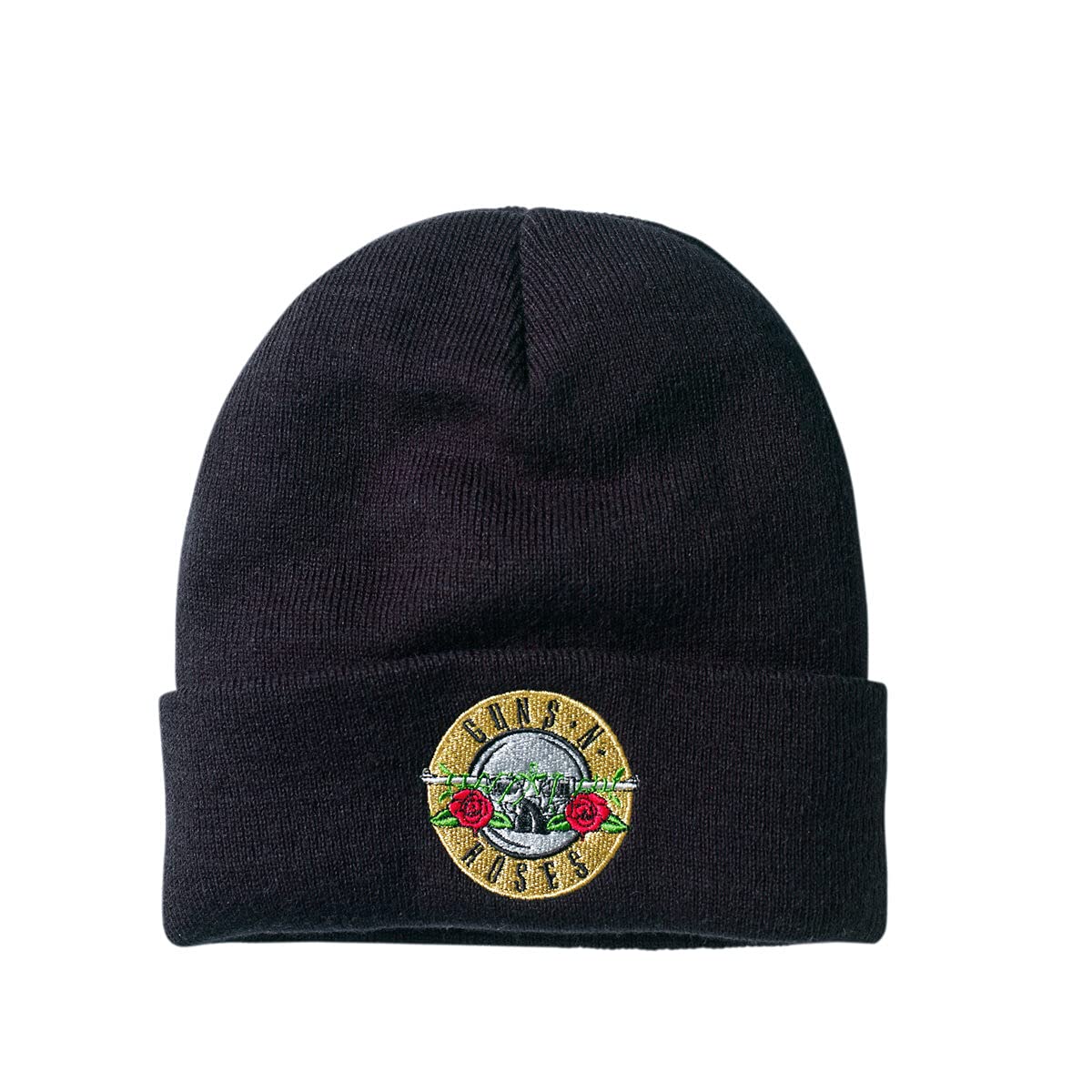 amplified-guns-n-roses-bullet-logo-beanie-m-tze-schwarz image 1