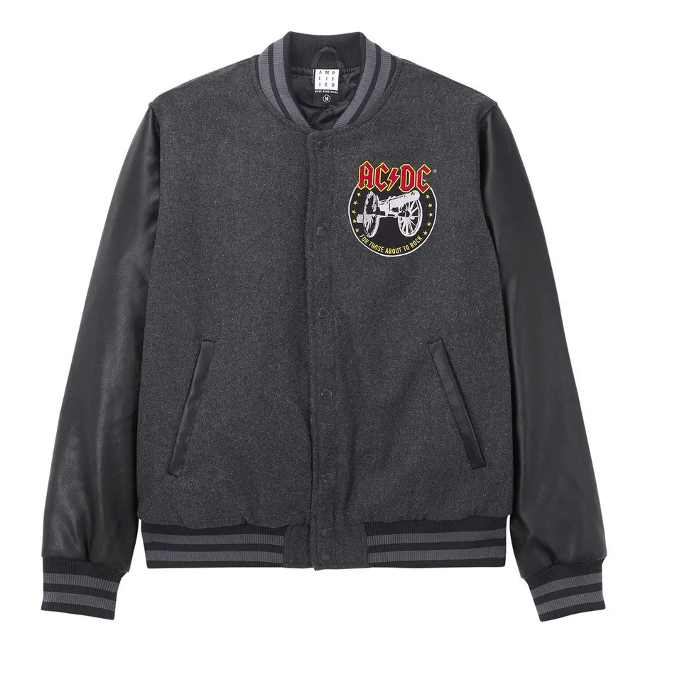 amplified-varsity-collegejacke-bandlogo-wollmix image 1
