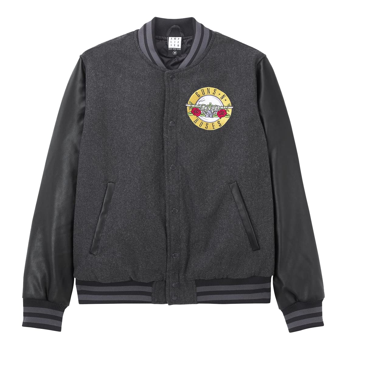 amplified-varsity-collegejacke-bandlogo-wolle-mix-gestickt image 1